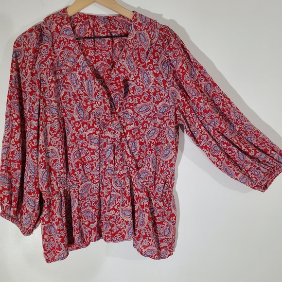 Lauren Ralph Lauren Other - Paisley Ruffel Size Med - Large